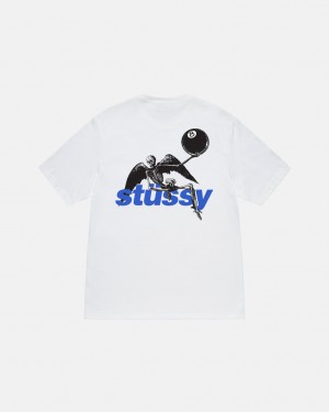 Stussy Apocalypse Tee - Unisex Shortsleeve Wit | NLZPD68456