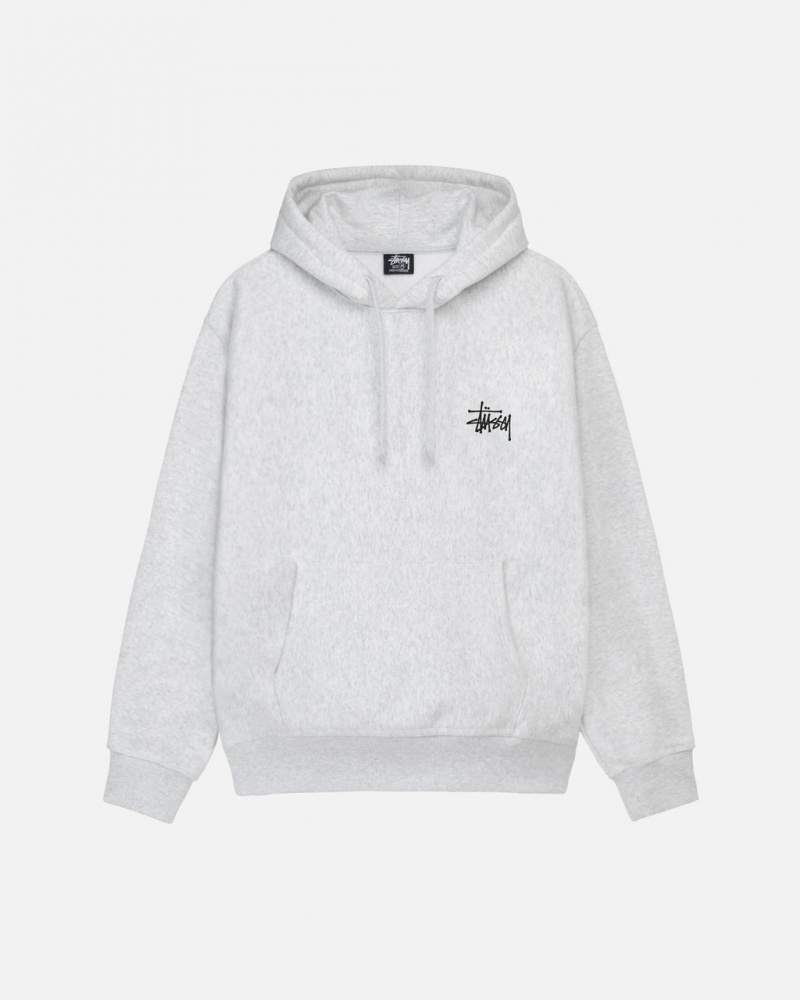 Stussy Basic Stussy Hoodie - Unisex Hoodies Grijs | NLEAH86379