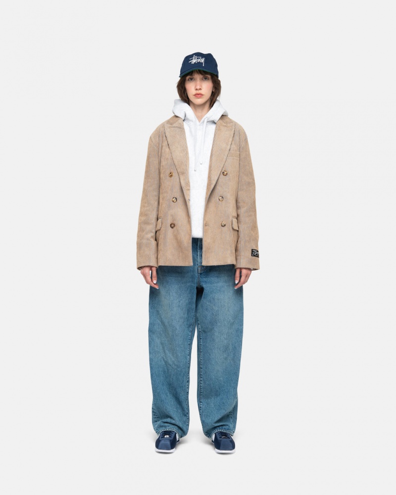 Stussy Big Ol& Jean Denim - Unisex Denim Blauw | GNLEC33396