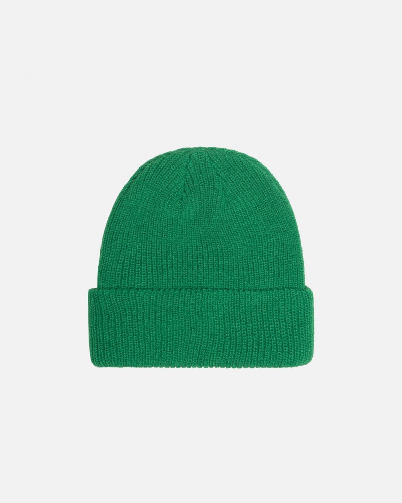 Stussy Cuff Beanie Basic - Unisex Groen | NLIIZ84243