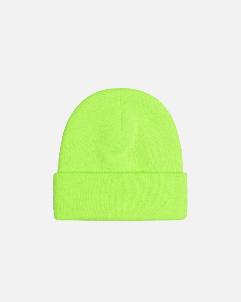 Stussy Cuff Beanie Stock - Unisex Groen | ENLVG66376