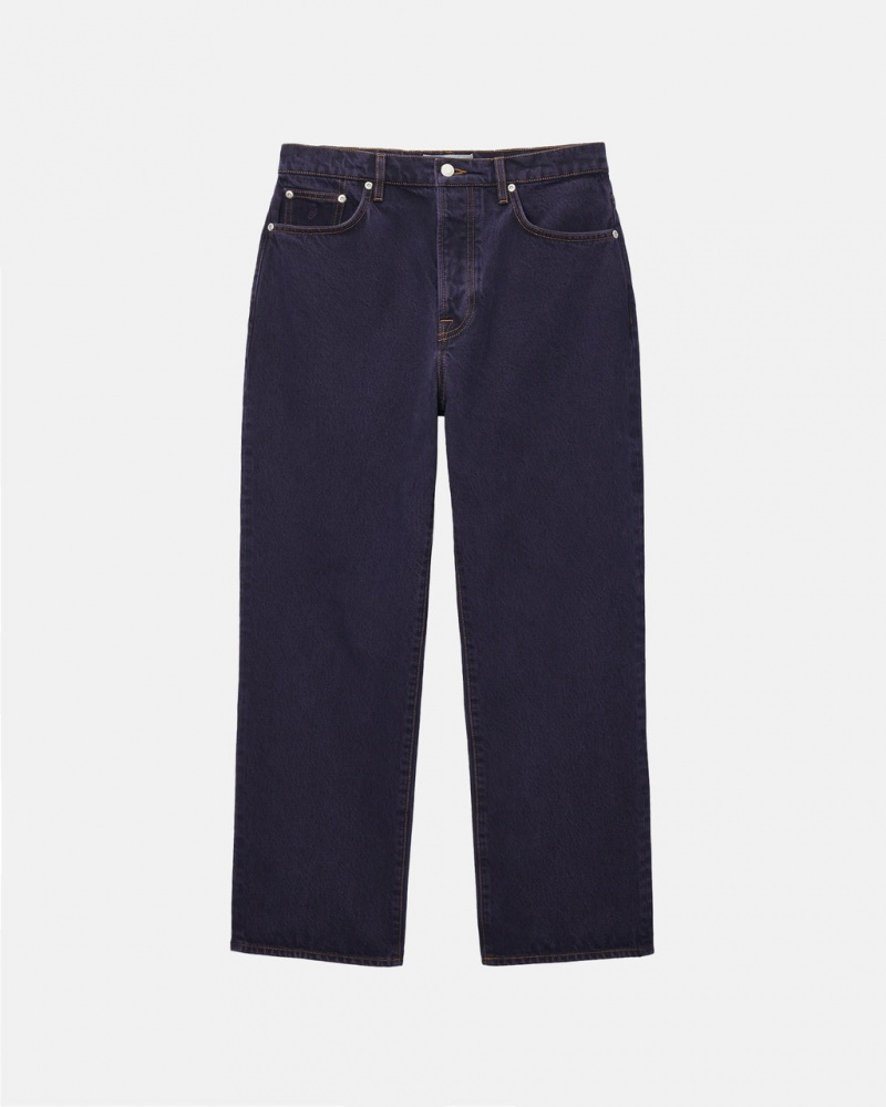 Stussy Klassieke Jean Denim - Unisex Denim Zwart | NLZDE26745