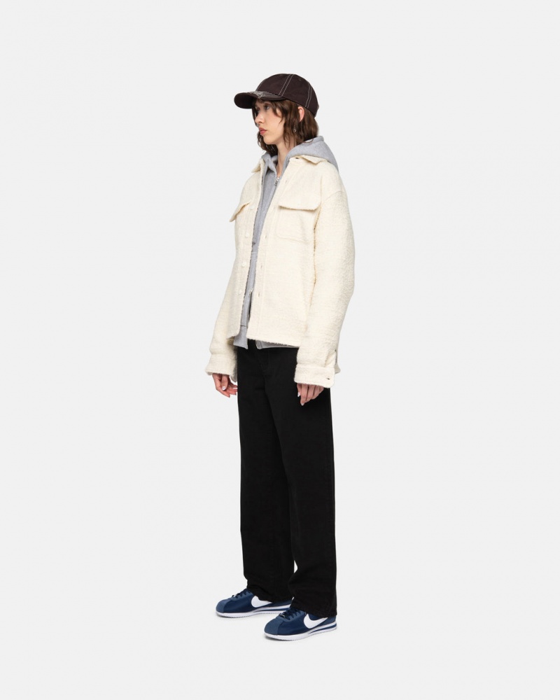 Stussy Klassieke Jean Overdyed - Unisex Denim Zwart | MNLHR23427