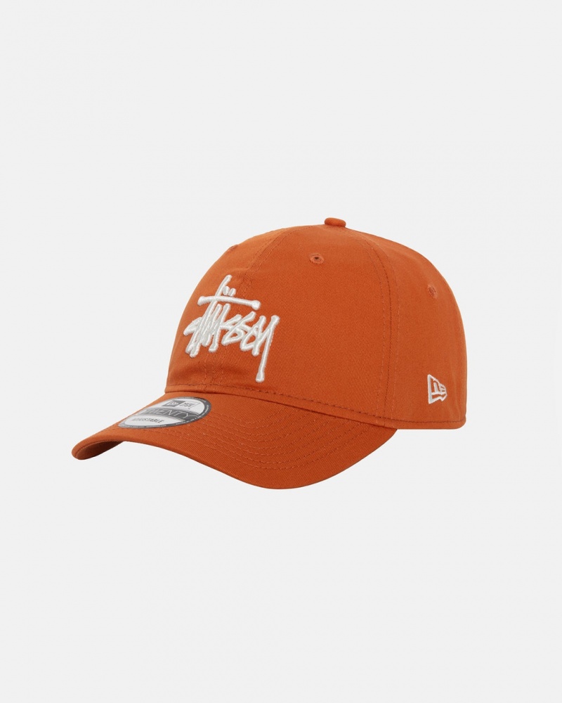 Stussy New Era 9Twenty Basic Strapback - Unisex Oranje | ZNLNQ91972
