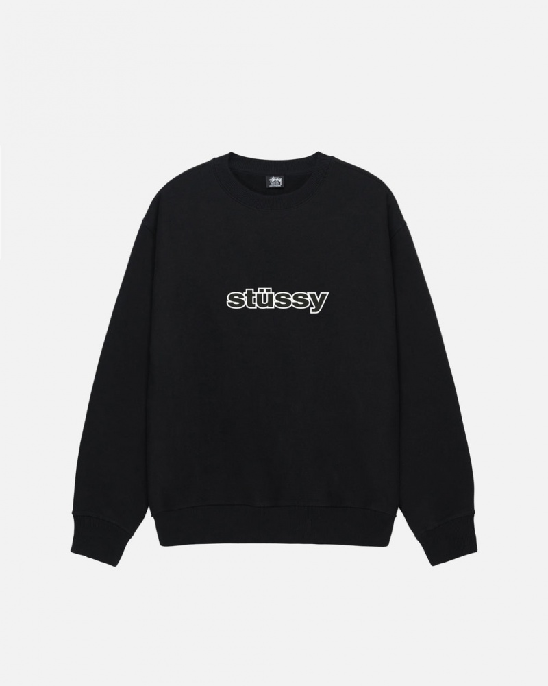 Stussy SS-Link Crew - Unisex Hoodies Zwart | NLNEJ67342