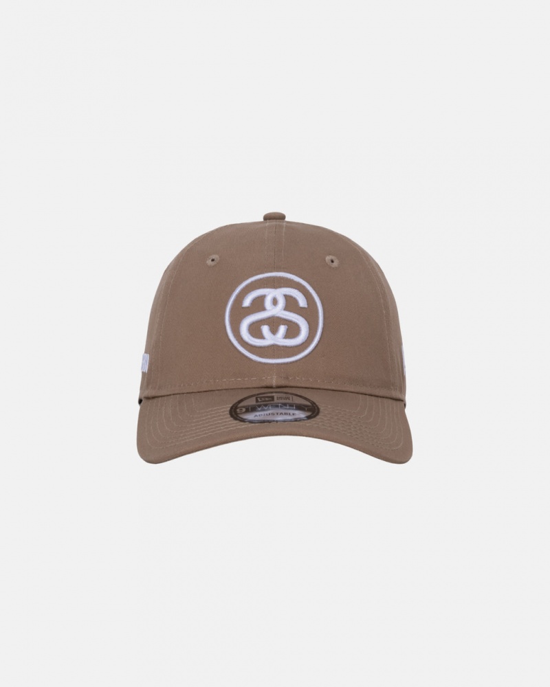 Stussy SS Link 9Twenty Cap - Unisex Khaki | BNLSD59824