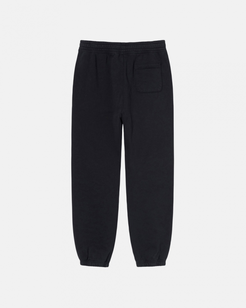 Stussy Stock Logo Sweatpant - Unisex Pants Zwart | UNLTG58899