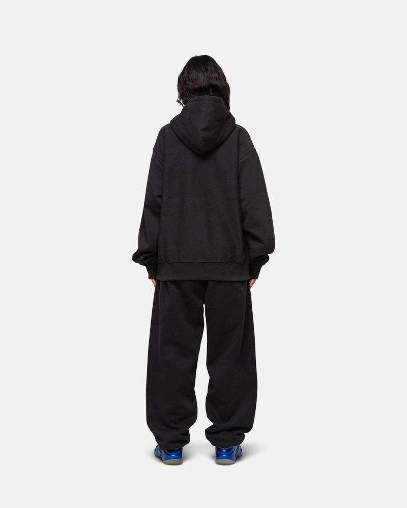 Stussy Stock Logo Sweatpant - Unisex Pants Zwart | UNLTG58899