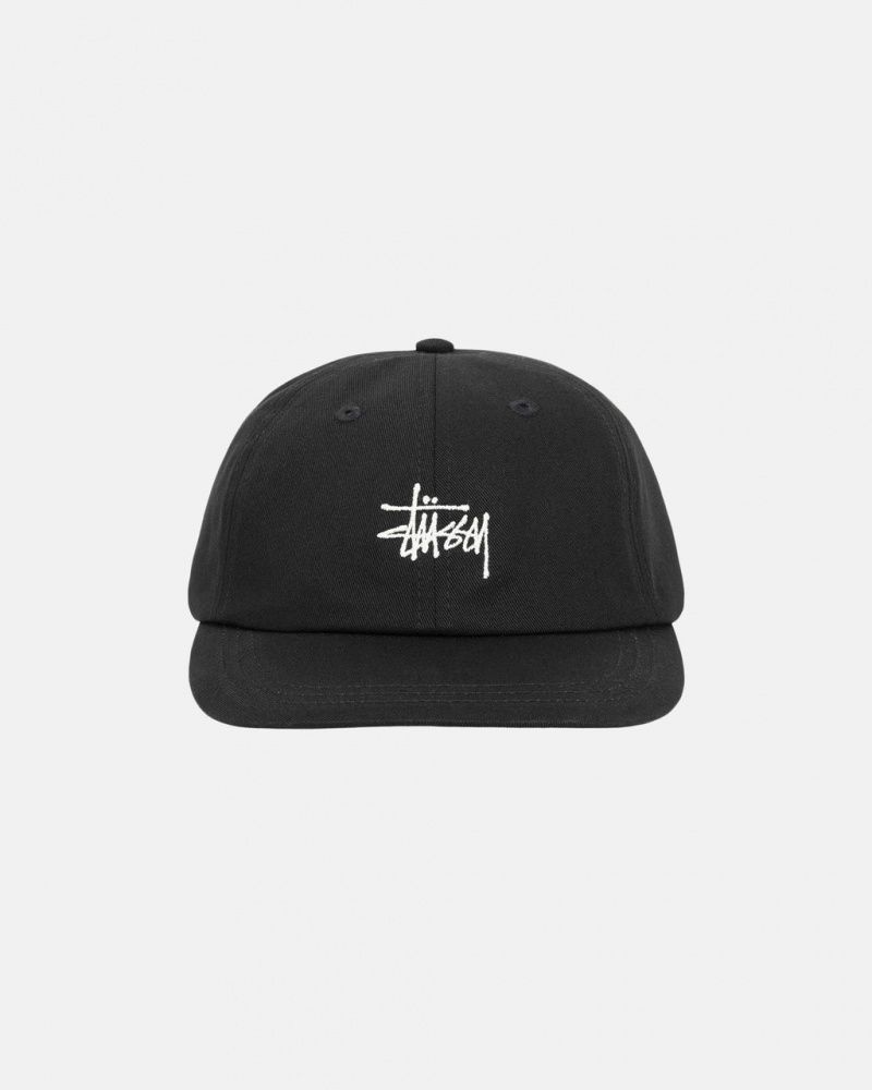 Stussy Stock Low Pro Cap - Unisex Zwart | NLCIF97982