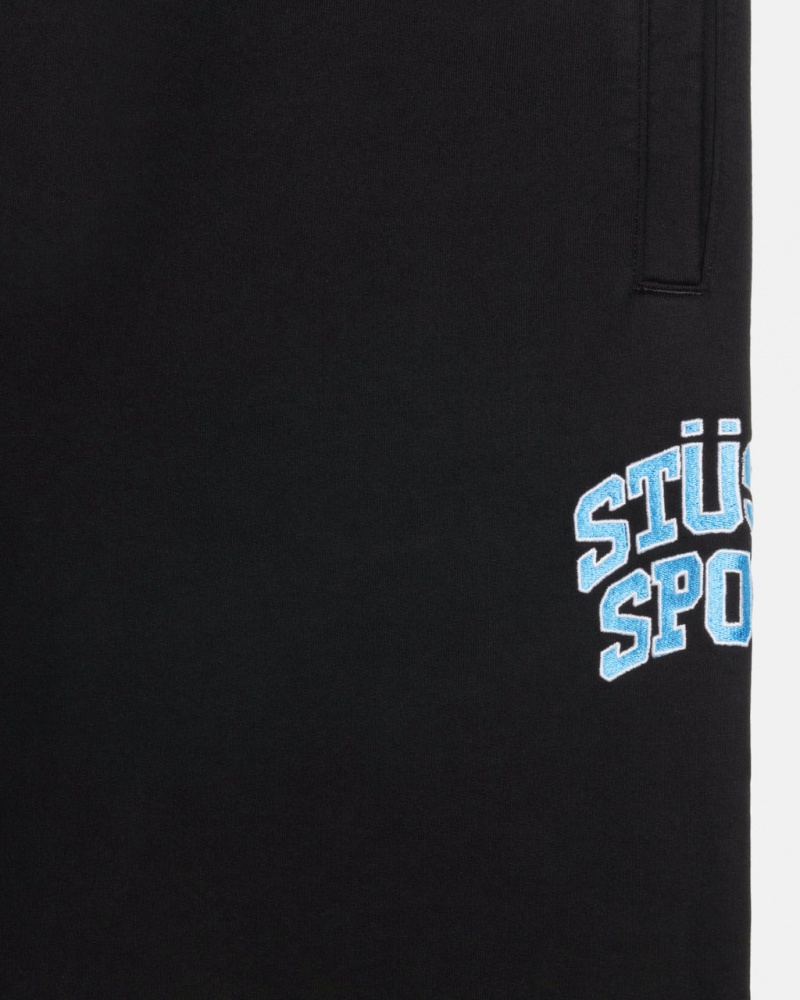 Stussy Stüssy Sport Sweatpant - Unisex Jeans Pants Zwart | ENLVG67291