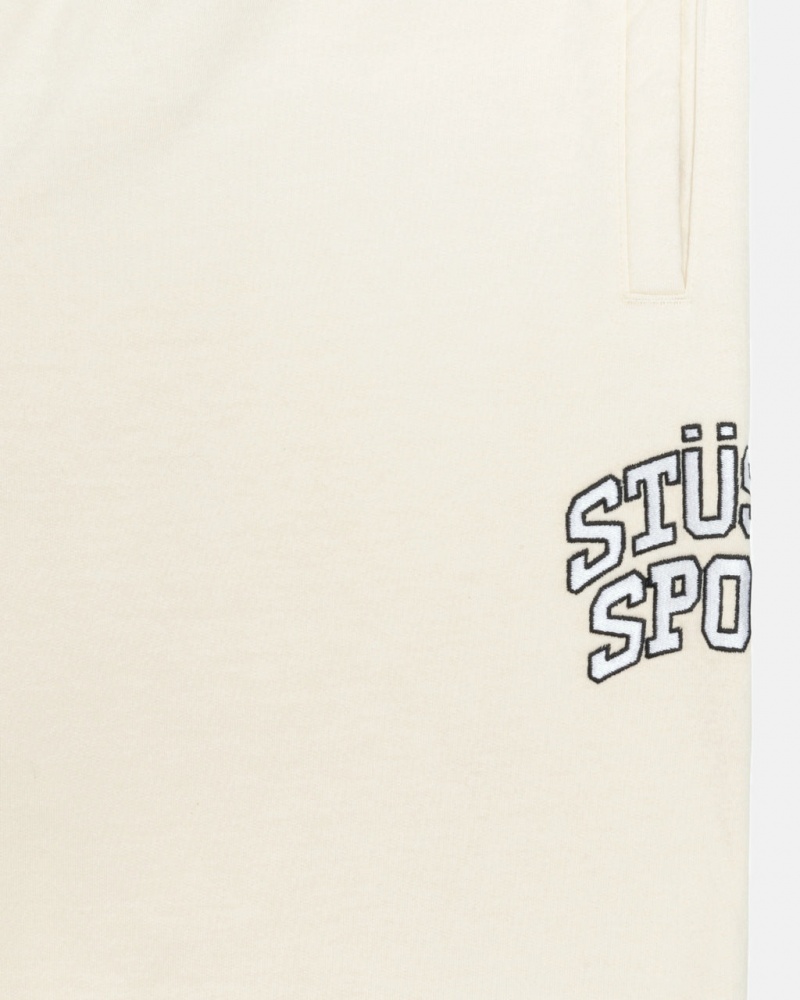 Stussy Stüssy Sport Sweatpant - Unisex Jeans Pants Wit | DNLVO66092