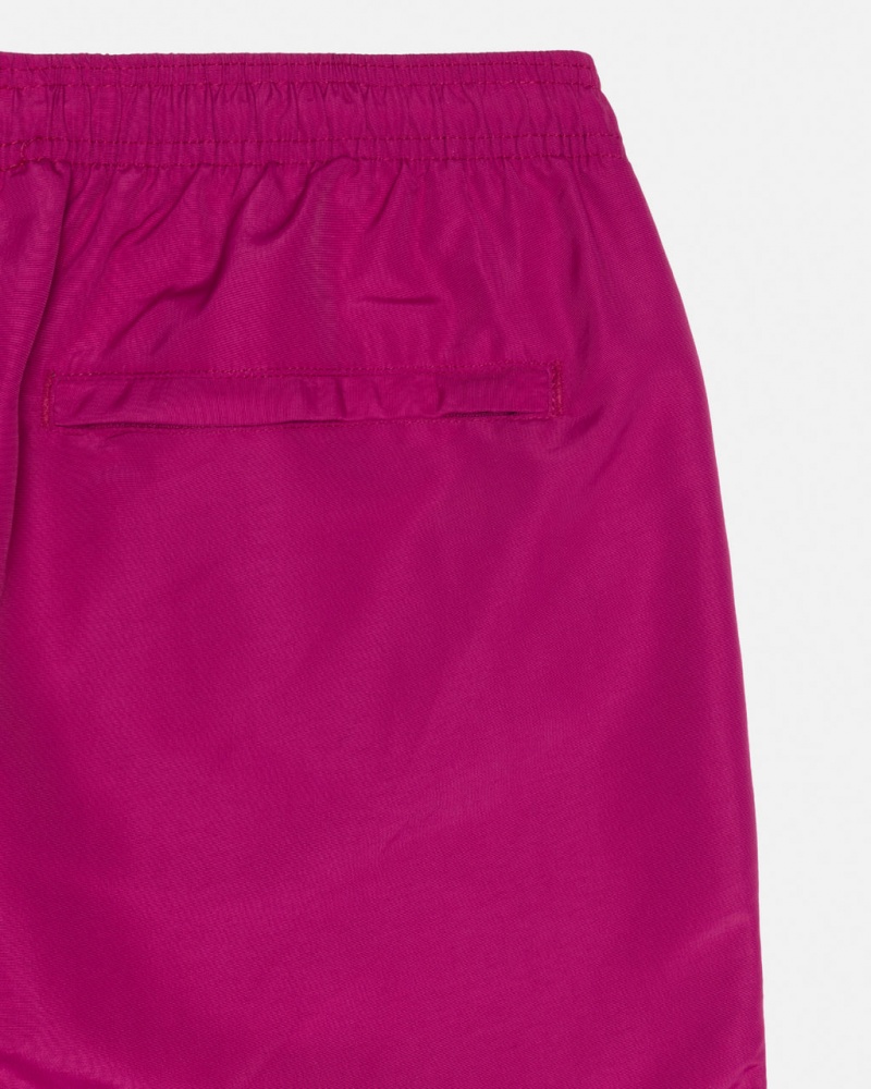Stussy Water Kort Big Basic - Unisex Shorts Trunks Roze | NLICD73932