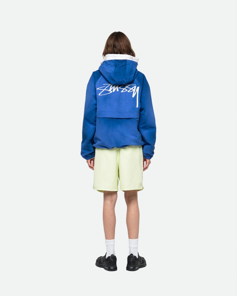 Stussy Water Kort Big Basic - Unisex Shorts Trunks Lichtgroen | NLICD36148