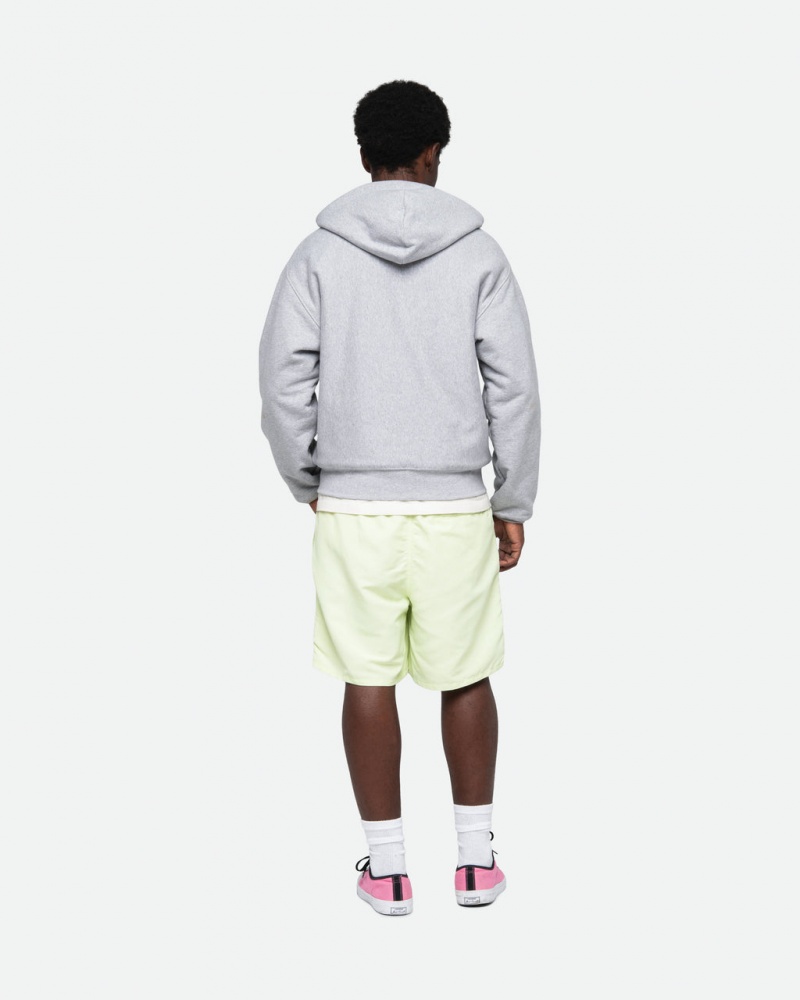 Stussy Water Kort Big Basic - Unisex Shorts Trunks Lichtgroen | NLICD36148