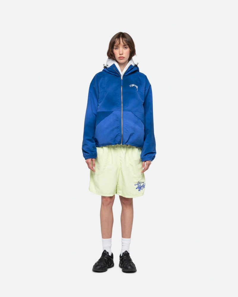 Stussy Water Kort Big Basic - Unisex Shorts Trunks Lichtgroen | NLICD36148
