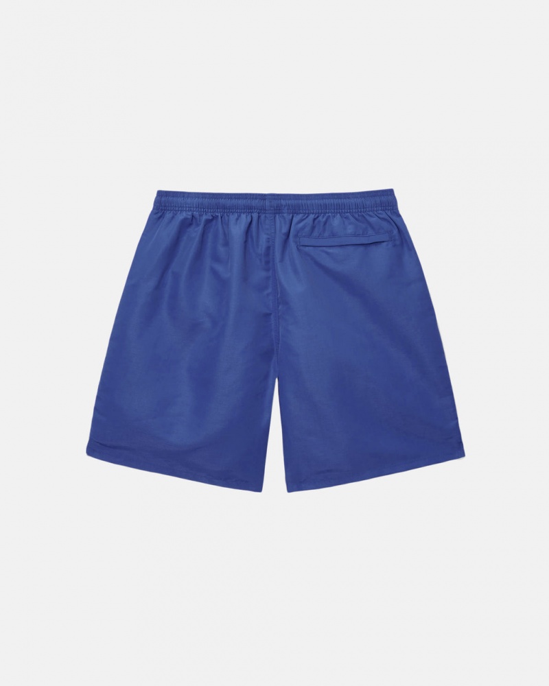 Stussy Water Kort Big Basic - Unisex Shorts Trunks Koningsblauw | PNLQX64839