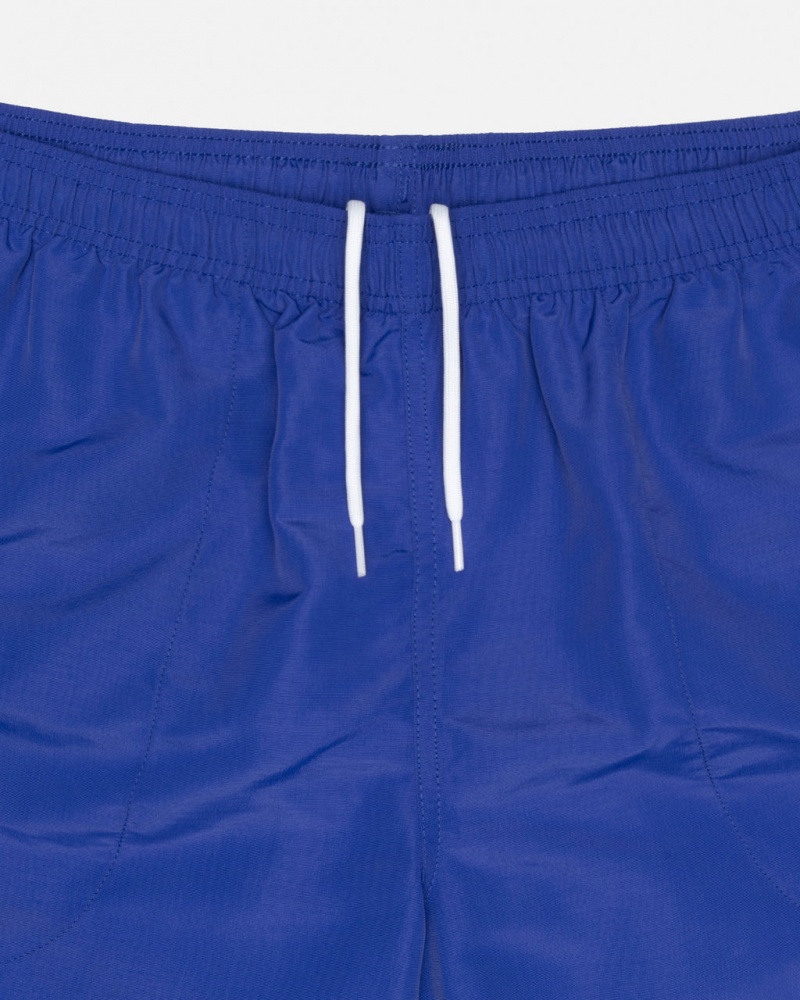 Stussy Water Kort Big Basic - Unisex Shorts Trunks Koningsblauw | PNLQX64839