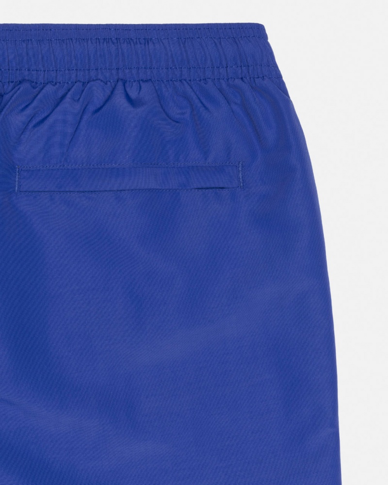 Stussy Water Kort Big Basic - Unisex Shorts Trunks Koningsblauw | PNLQX64839