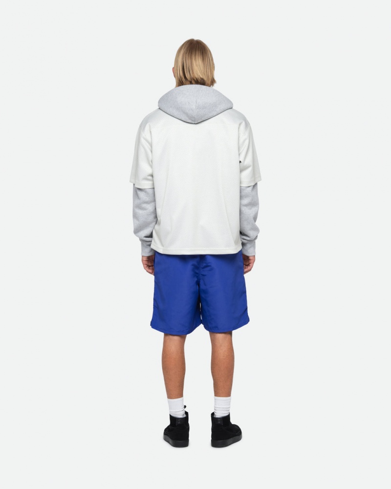 Stussy Water Kort Big Basic - Unisex Shorts Trunks Koningsblauw | PNLQX64839