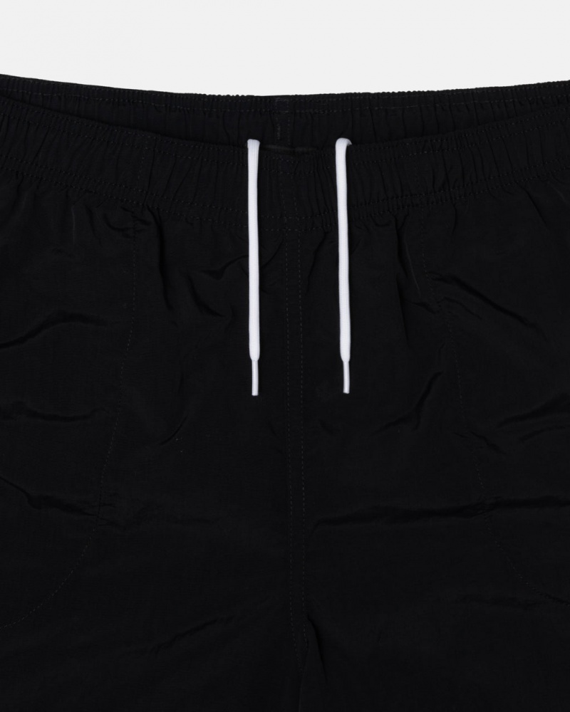 Stussy Water Kort Big Basic - Unisex Shorts Trunks Zwart | MNLFT32337