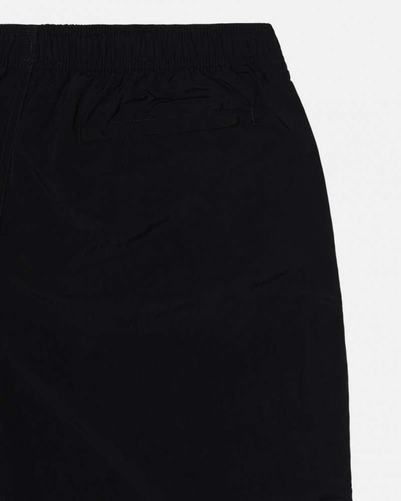 Stussy Water Kort Big Basic - Unisex Shorts Trunks Zwart | MNLFT32337