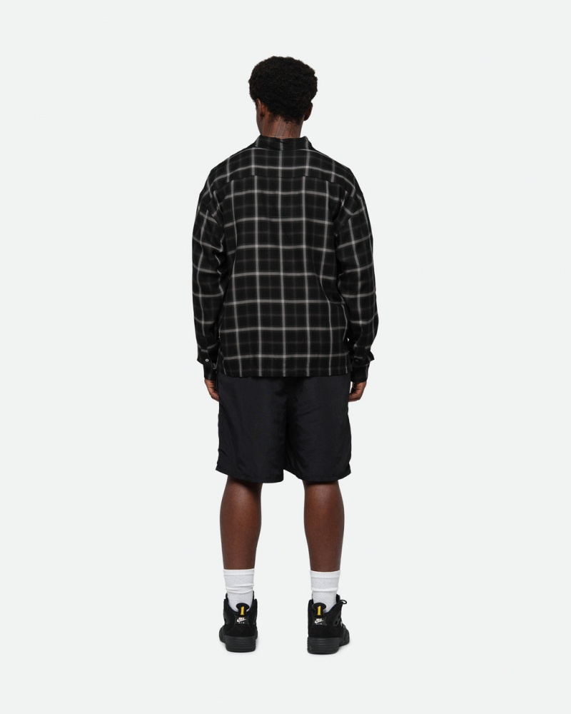 Stussy Water Kort Big Basic - Unisex Shorts Trunks Zwart | MNLFT32337