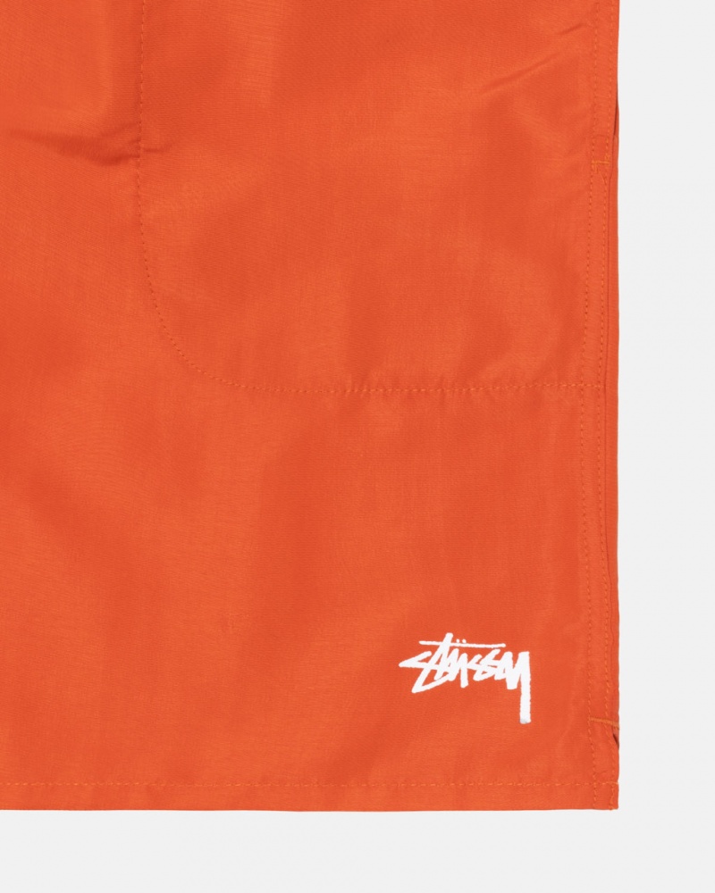 Stussy Water Kort Stock - Unisex Shorts Trunks Zwart | BNLSD66444