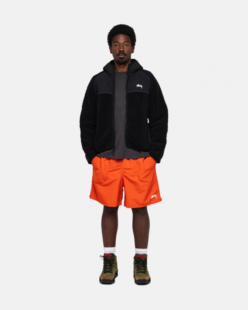 Stussy Water Kort Stock - Unisex Shorts Trunks Zwart | BNLSD66444