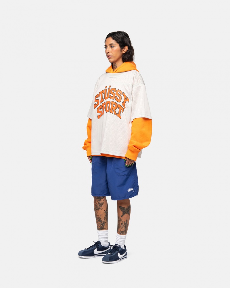 Stussy Water Kort Stock - Unisex Shorts Trunks Diepblauw | ENLHC32403