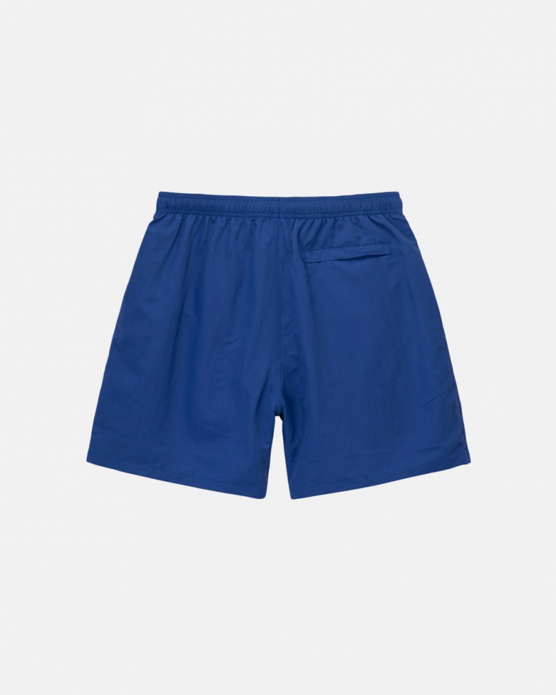 Stussy Water Kort Stock - Unisex Shorts Trunks Diepblauw | ENLHC32403