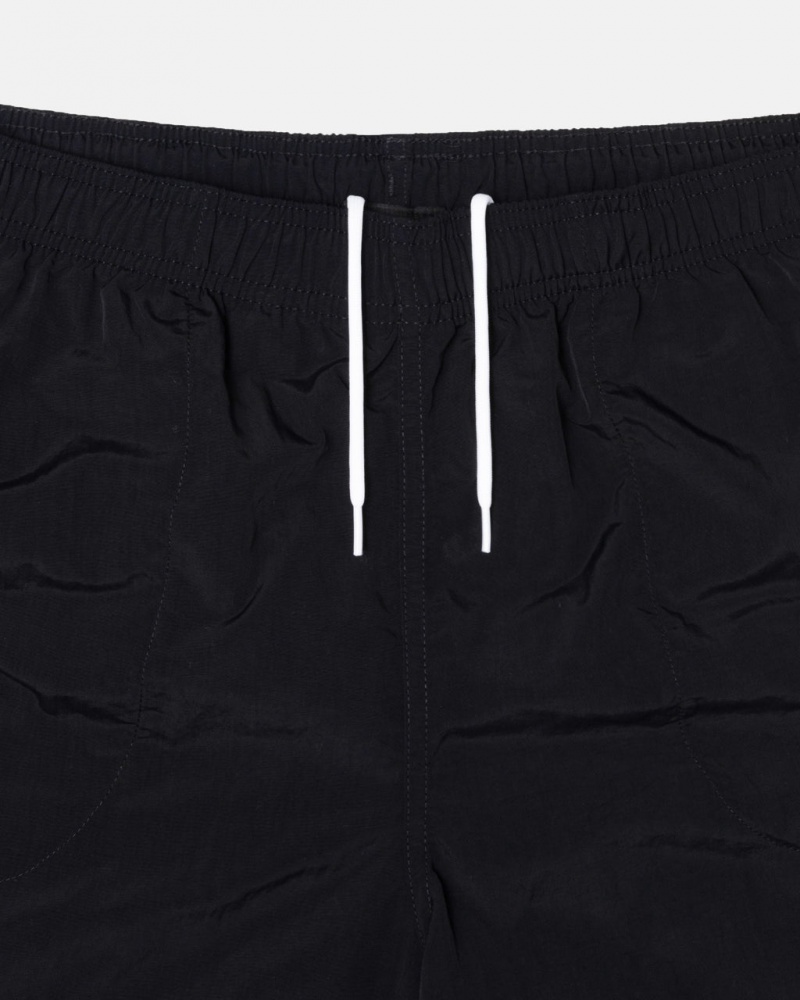 Stussy Water Kort Stock - Unisex Shorts Trunks Zwart | NLJZR90171