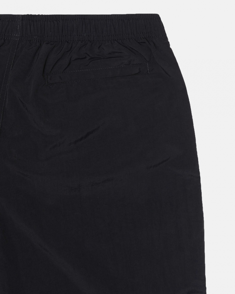 Stussy Water Kort Stock - Unisex Shorts Trunks Zwart | NLJZR90171