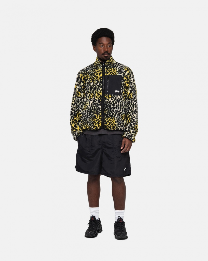 Stussy Water Kort Stock - Unisex Shorts Trunks Zwart | NLJZR90171