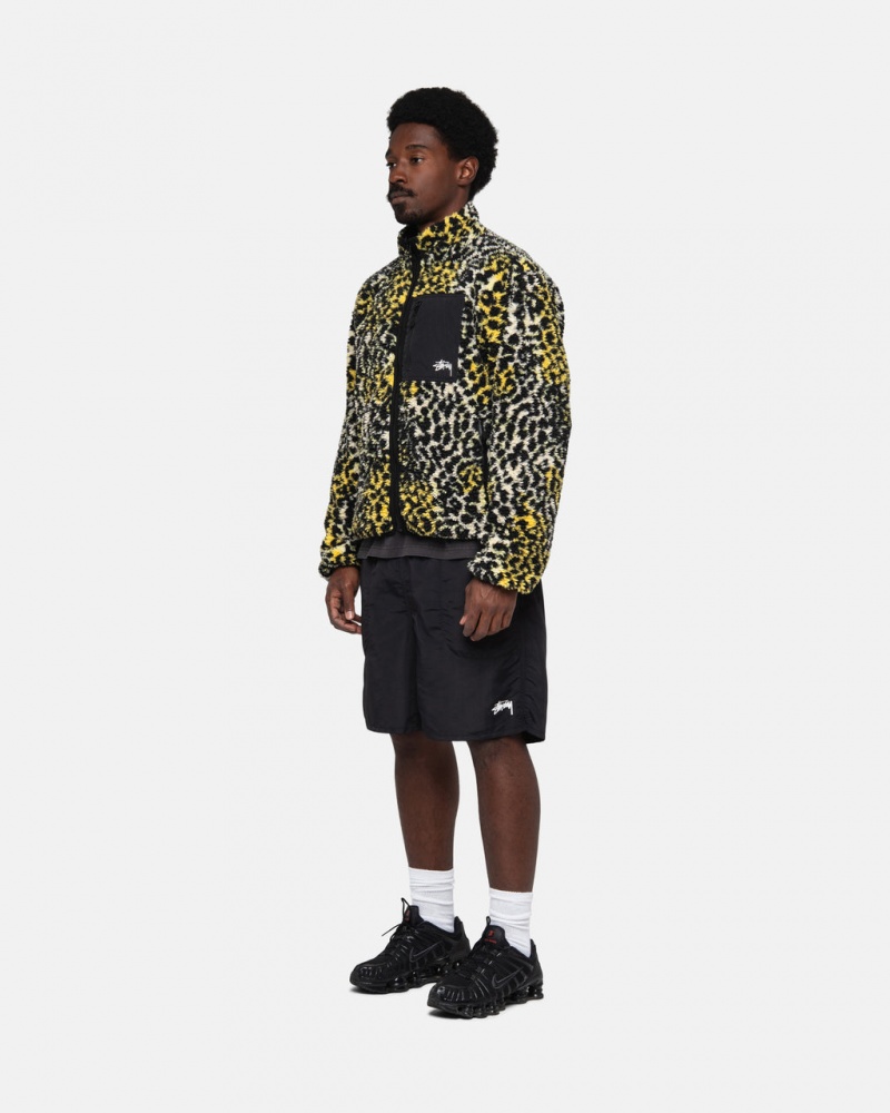 Stussy Water Kort Stock - Unisex Shorts Trunks Zwart | NLJZR90171