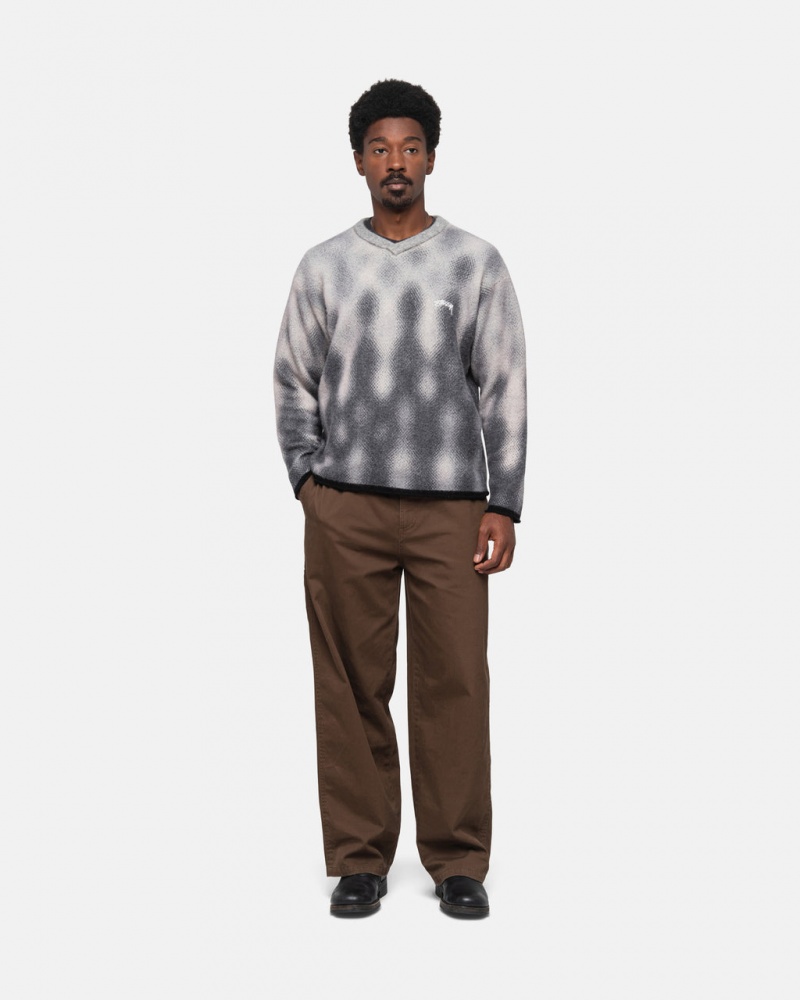 Stussy Workgear Trouser Twill - Unisex Pants Bruin | MNLHR75711